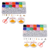 Glass Beads DIY Bracelet Crafting Supplies