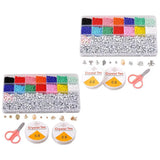 Glass Beads DIY Bracelet Crafting Supplies