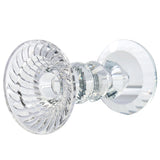Glass Candlestick Candle Holder Classic Craft Candelabra