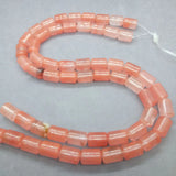Cherry Quartz Bucket Beads Natural Loose Stone for Diy