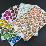 Crystal Rivoli Round Rhinestone Beads 6mm-18mm