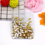 Glass Crystal Xilion Lochrose Sew On Stones 3-6 MM Round Sewing Beads