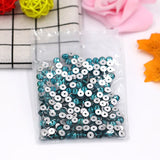 Glass Crystal Xilion Lochrose Sew On Stones 3-6 MM Round Sewing Beads