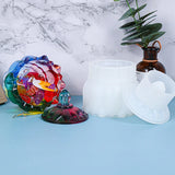 Glass Jar Storage Box Resin Mold for DIY Epoxy Resin