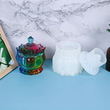 Glass Jar Storage Box Resin Mold for DIY Epoxy Resin