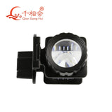 3X Folding Cloth Magnifying Glass Loupe with Scale