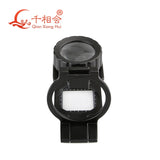 3X Folding Cloth Magnifying Glass Loupe with Scale