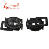 3X Folding Cloth Magnifying Glass Loupe with Scale