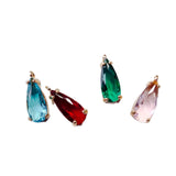 Glass Mixed Eardrop Alloy Necklace Earring Accessories Charms Pendant Jewelry