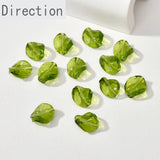 Multicolor Willow Leaf Glass Beads for DIY Jewelry Making