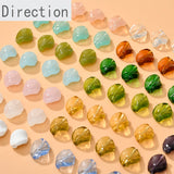 Multicolor Willow Leaf Glass Beads for DIY Jewelry Making