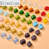 Multicolor Willow Leaf Glass Beads for DIY Jewelry Making