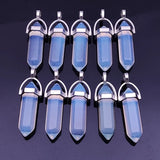 Opal Glass Pendant for Jewelry Making