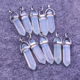 Opal Glass Pendant for Jewelry Making