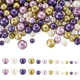Colorful Glass Pearl Round Beads for Jewelry Making