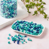 Colorful Glass Pearl Round Beads for Jewelry Making