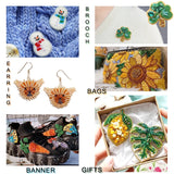Seed Bead Embroidery Kit for DIY Jewelry Making