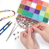 2mm Opaque Pony Beads Multicolor Kit in Box