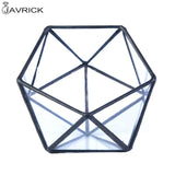 Geometric Glass Terrarium Jewelry Holder & Planter Box