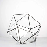 Glass Geometric Terrarium Succulent Plant Box Holder