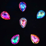 Crystal Jelly Candy AB Rhinestone Beads 7*10 10*14 13*18mm