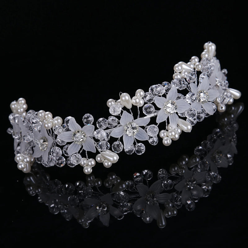 Crystal Bridal Hair Accessories - Handcrafted for Wedding Photography