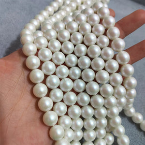 6-10mm Shell Pearl Glass Illusion Bead Loose Beads DIY Jewelry