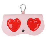 Love Pattern Glasses Bag - Portable Storage Bag