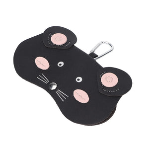 Scratch-Resistant Sunglasses Soft Case with Double Insurance Snap
