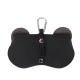 Scratch-Resistant Sunglasses Soft Case with Double Insurance Snap
