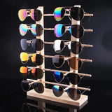 Glasses Display Stand Holder Sunglasses Organizer Display Shelf