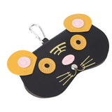 Tiger Pattern Sunglasses Case Lightweight Portable Pouch Box
