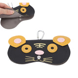 Tiger Pattern Sunglasses Case Portable Travel Box