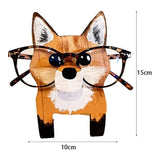 Wooden Eyeglasses Display Stand Storage Holder Glasses Shelf Home