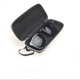 Men and Women Glasses Storage Box with Lanyard Zipper