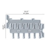 6-Layer Glasses Storage Rack Silicone Resin Mold