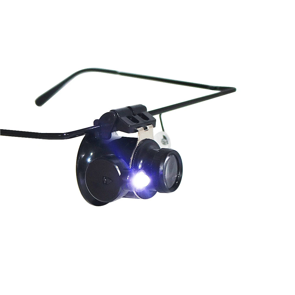 20x Jewelry Watch Repair Magnifier with LED Light