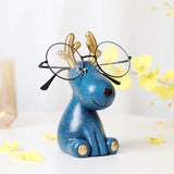 Deer Shaped Glasses Holder Resin Shelf Eyeglass Frame Support Steady Desktop