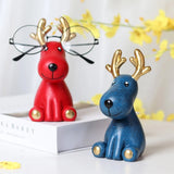 Deer Shaped Glasses Holder Resin Shelf Eyeglass Frame Support Steady Desktop