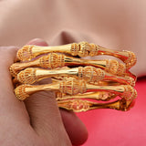 Dubai Plated Wedding Bangles - Unique Design