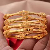 Dubai Plated Wedding Bangles - Unique Design