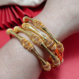 Dubai Plated Wedding Bangles - Unique Design