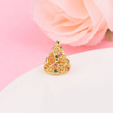 Sparkling Tree Charm Beads for Bracelet Perfume Silver 925