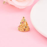 Sparkling Tree Charm Beads for Bracelet Perfume Silver 925
