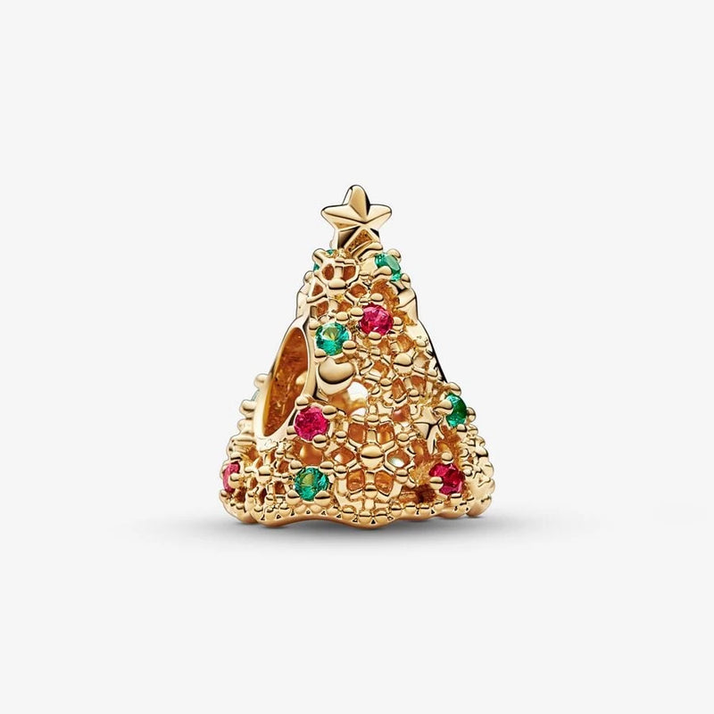 Christmas Tree Charm for Bracelet Bangle Jewelry Making