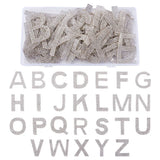 Glitter Hotfix Rhinestone Hot Melt Adhesive 26 Alphabet Red 2sets/box