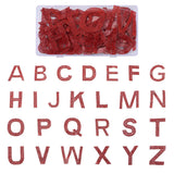 Glitter Hotfix Rhinestone Hot Melt Adhesive 26 Alphabet Red 2sets/box