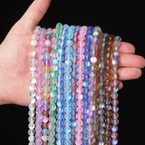 Moonstone Glass Beads Austria Crystal Opal Stone Bead for Jewelry Making