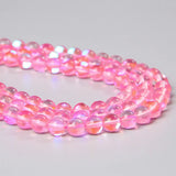 Moonstone Glass Beads Austria Crystal Opal Stone Bead for Jewelry Making