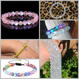 Moonstone Glass Beads Austria Crystal Opal Stone Bead for Jewelry Making